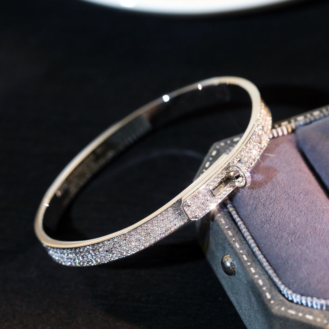 [Gaonasi]KELLY BRACELET DIAMOND PAVED