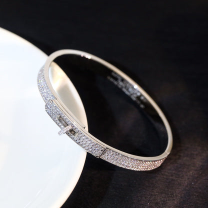 [Gaonasi]KELLY BRACELET DIAMOND PAVED