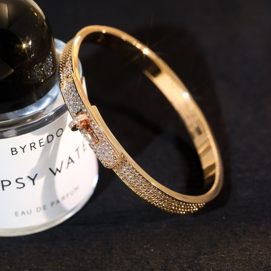 [Gaonasi]KELLY BRACELET DIAMOND PAVED