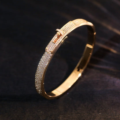 [Gaonasi]KELLY BRACELET DIAMOND PAVED