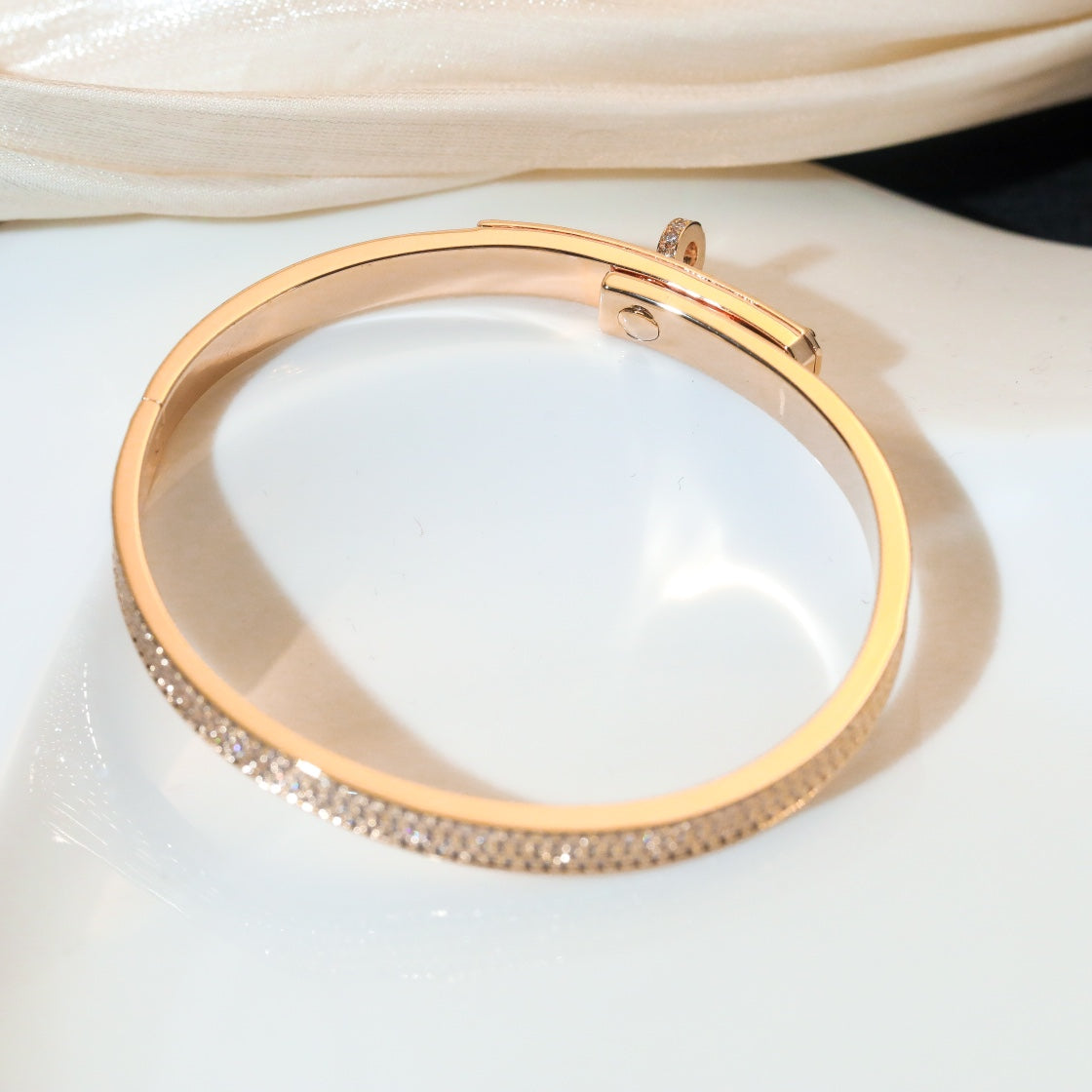 [Gaonasi]KELLY BRACELET DIAMOND PAVED