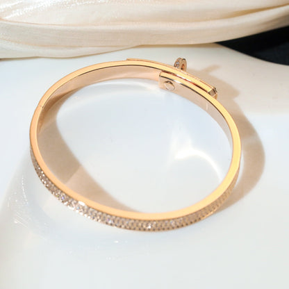 [Gaonasi]KELLY BRACELET DIAMOND PAVED