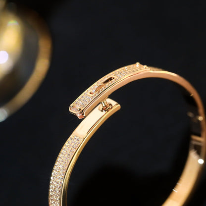 [Gaonasi]KELLY BRACELET DIAMOND PAVED