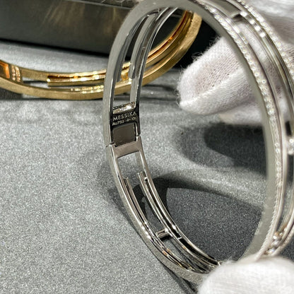 [Cadisa]MOVE 10TH PAVED DIAMOND BRACELET