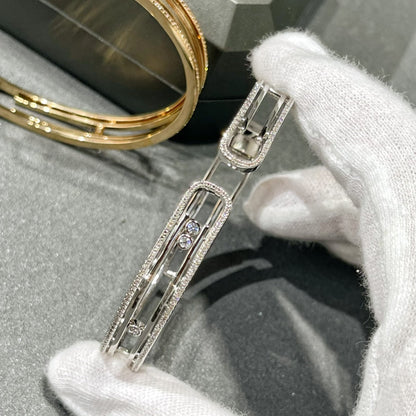 [Cadisa]MOVE 10TH PAVED DIAMOND BRACELET