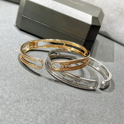 [Cadisa]MOVE 10TH PAVED DIAMOND BRACELET