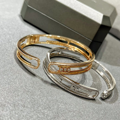 [Cadisa]MOVE 10TH PAVED DIAMOND BRACELET