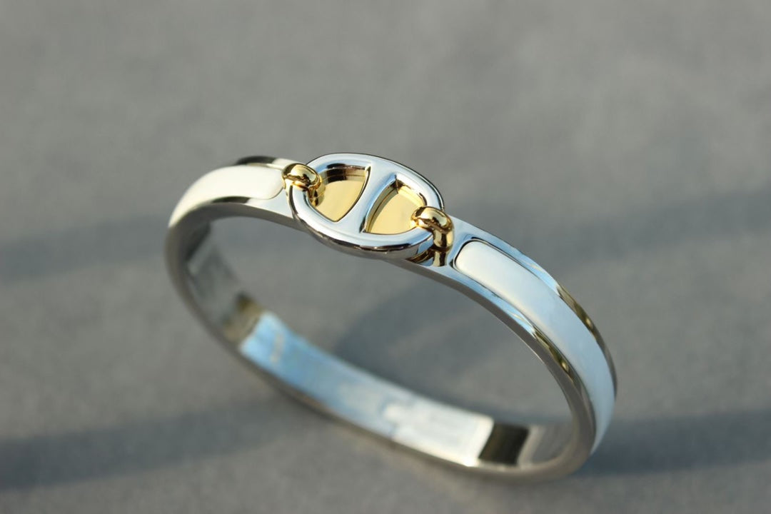 [Gaonasi]CLIC CHAINE SILVER BRACELET