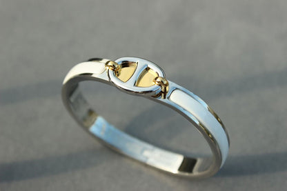 [Gaonasi]CLIC CHAINE SILVER BRACELET