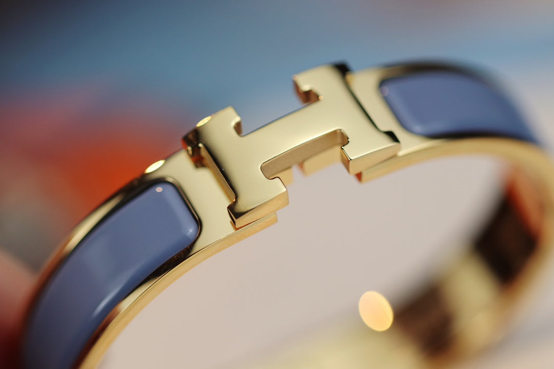 [Gaonasi]H BRACELET 12MM BLUE GRAY