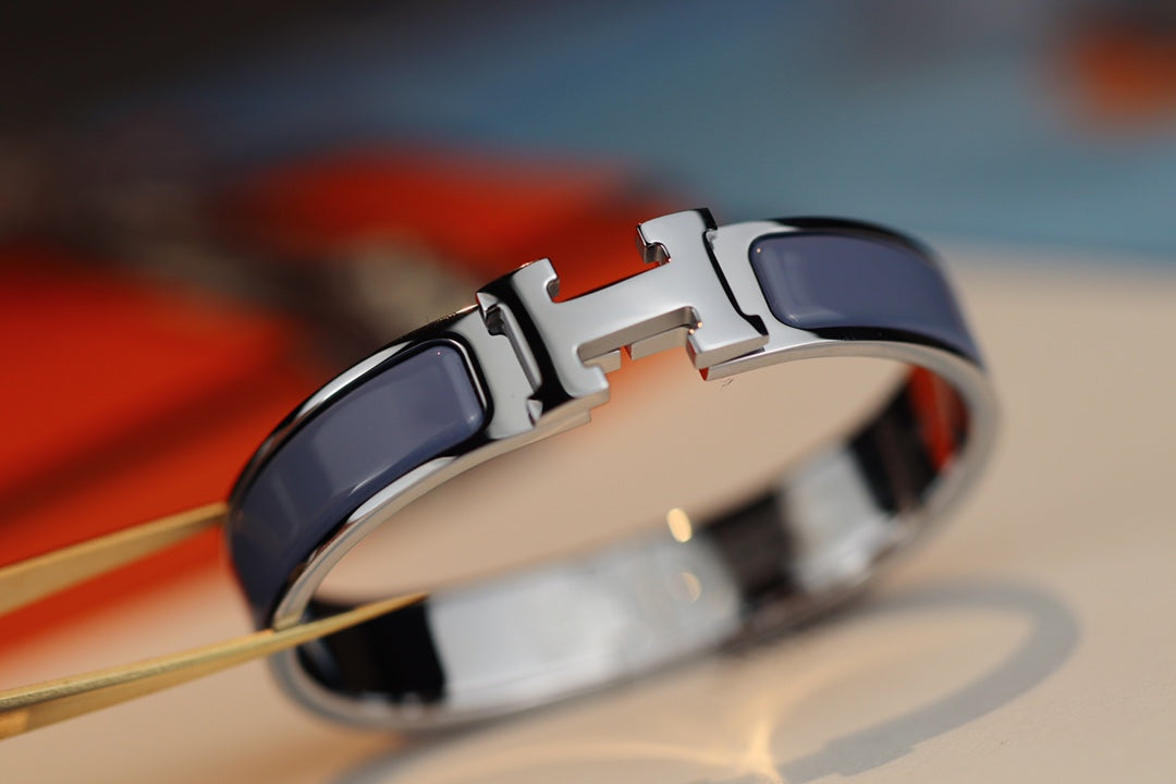 [Gaonasi]H BRACELET 12MM BLUE GRAY