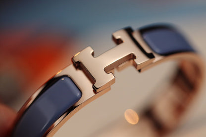 [Gaonasi]H BRACELET 12MM BLUE GRAY