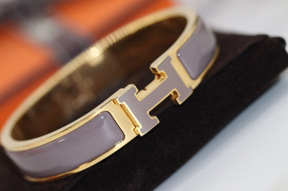 [Gaonasi]H BRACELET 12MM BROWN