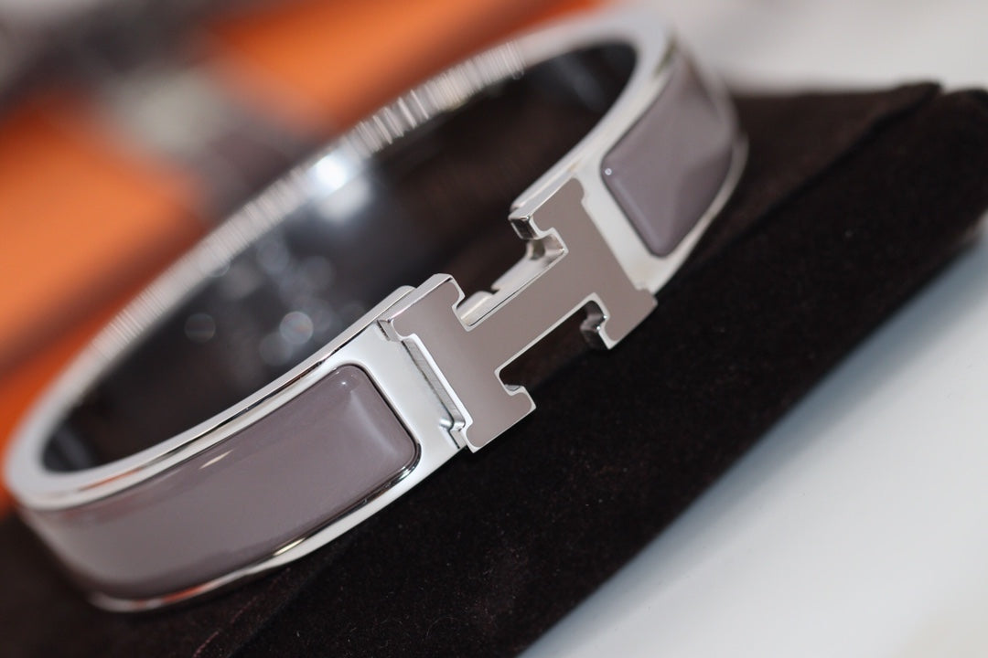 [Gaonasi]H BRACELET 12MM BROWN
