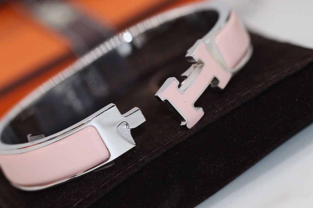 [Gaonasi]H BRACELET 12MM PINK