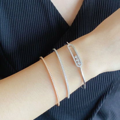 [Gaonasi Jewelry]MINI DIAMOND TENNIS BRACELET