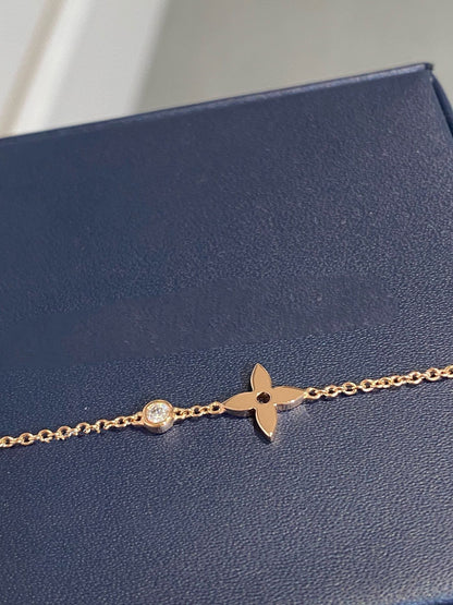 [Gaonasi]STAR DIAMOND PINK GOLD BRACELET