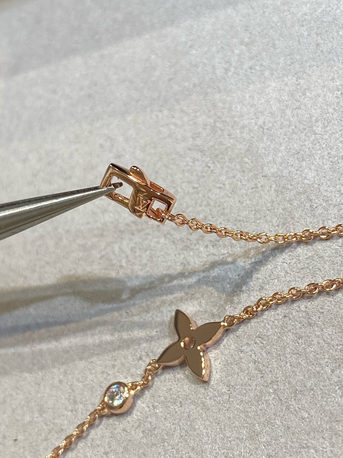 [Gaonasi]STAR DIAMOND PINK GOLD BRACELET