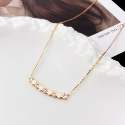 [Gaonasi]BEE MY LOVE DIAMOND NECKLACE