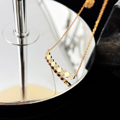 [Gaonasi]BEE MY LOVE DIAMOND NECKLACE