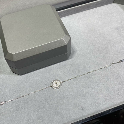 [Cadisa]LUCKY MOVE DIAMOND PAVED BRACELET