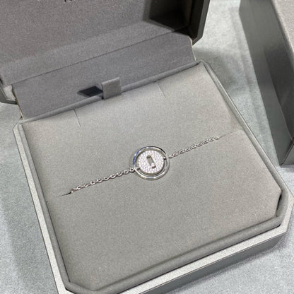 [Cadisa]LUCKY MOVE DIAMOND PAVED BRACELET