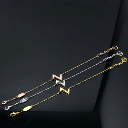 [Gaonasi]VOLT LV LOGO BRACELET