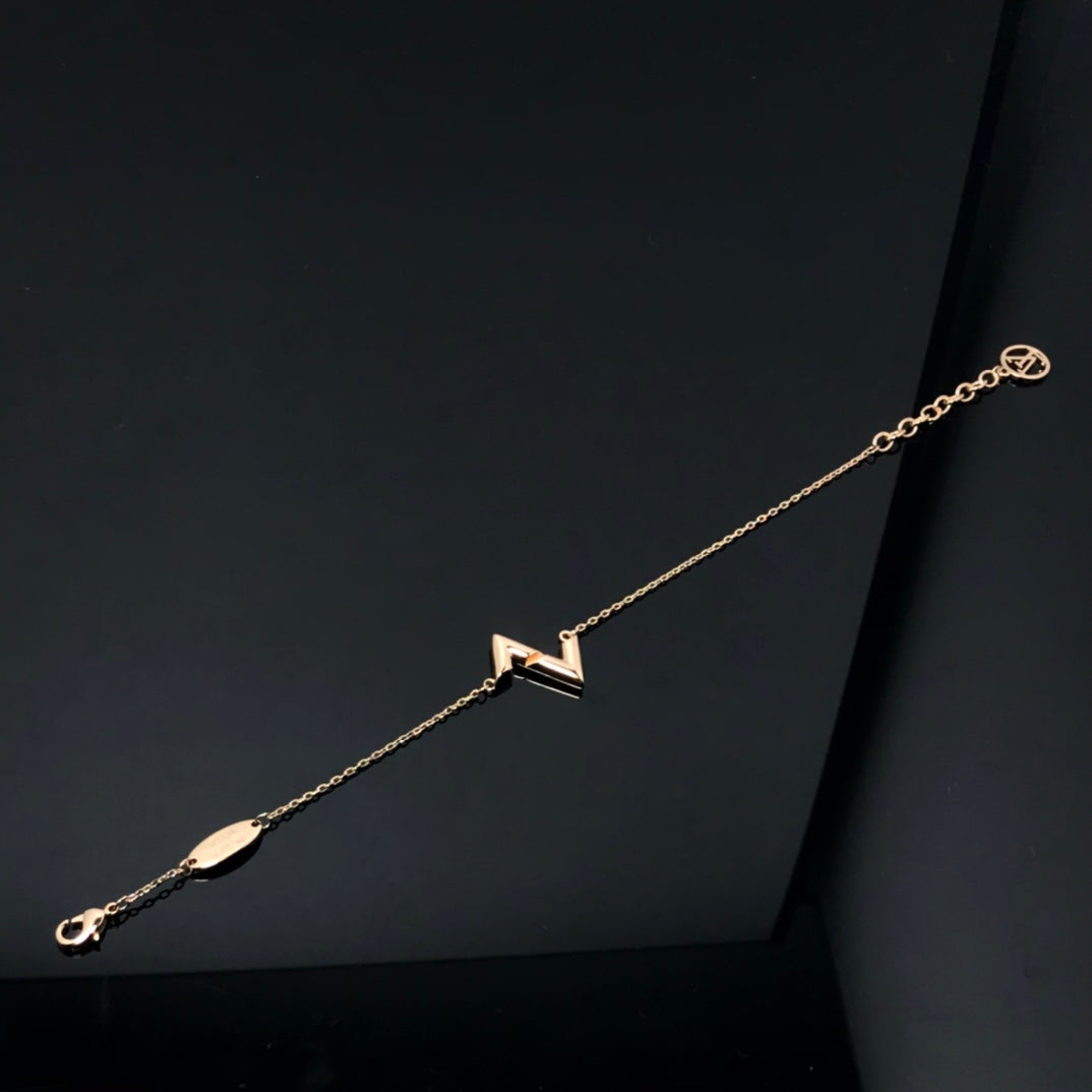 [Gaonasi]VOLT LV LOGO BRACELET