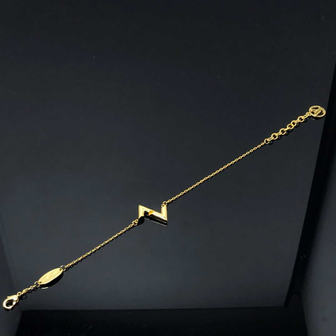 [Gaonasi]VOLT LV LOGO BRACELET