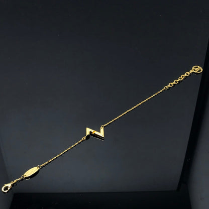 [Gaonasi]VOLT LV LOGO BRACELET