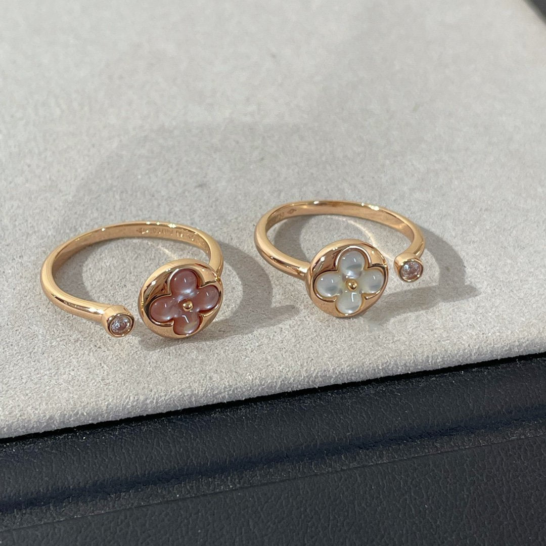 [Gaonasi]SUN 1 DIAMOND PINK MOP RING