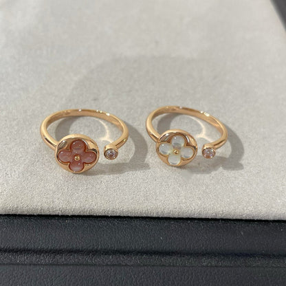[Gaonasi]SUN 1 DIAMOND PINK MOP RING