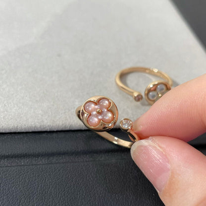 [Gaonasi]SUN 1 DIAMOND PINK MOP RING