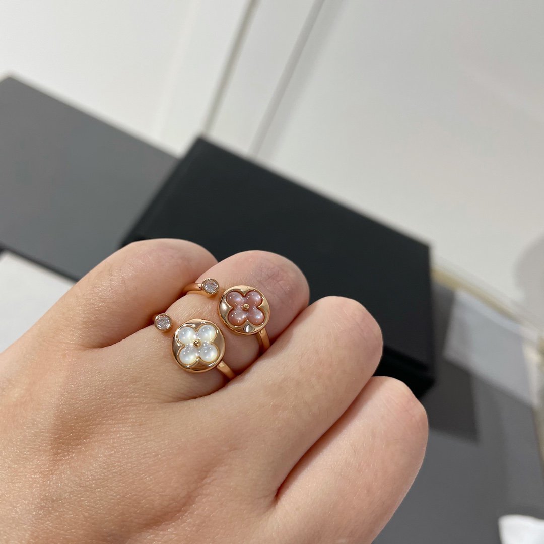 [Gaonasi]SUN 1 DIAMOND PINK MOP RING