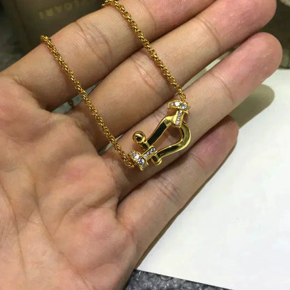[Gaonasi]FORCE 10 DIAMOND NECKLACE