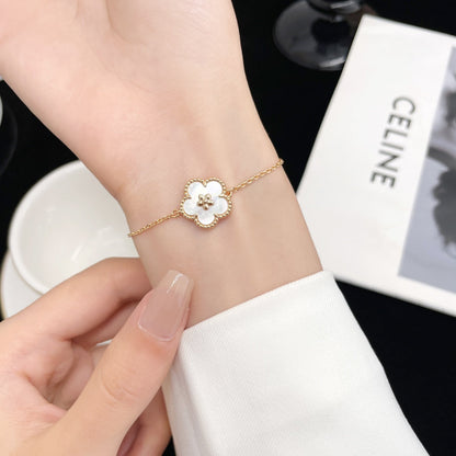 [Gaonasi]LUCKY SPRING ROSE GOLD MOP BRACELET