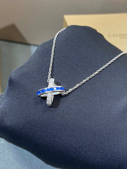 [Gaonasi]LIENS DIAMOND SILVER NECKLACE
