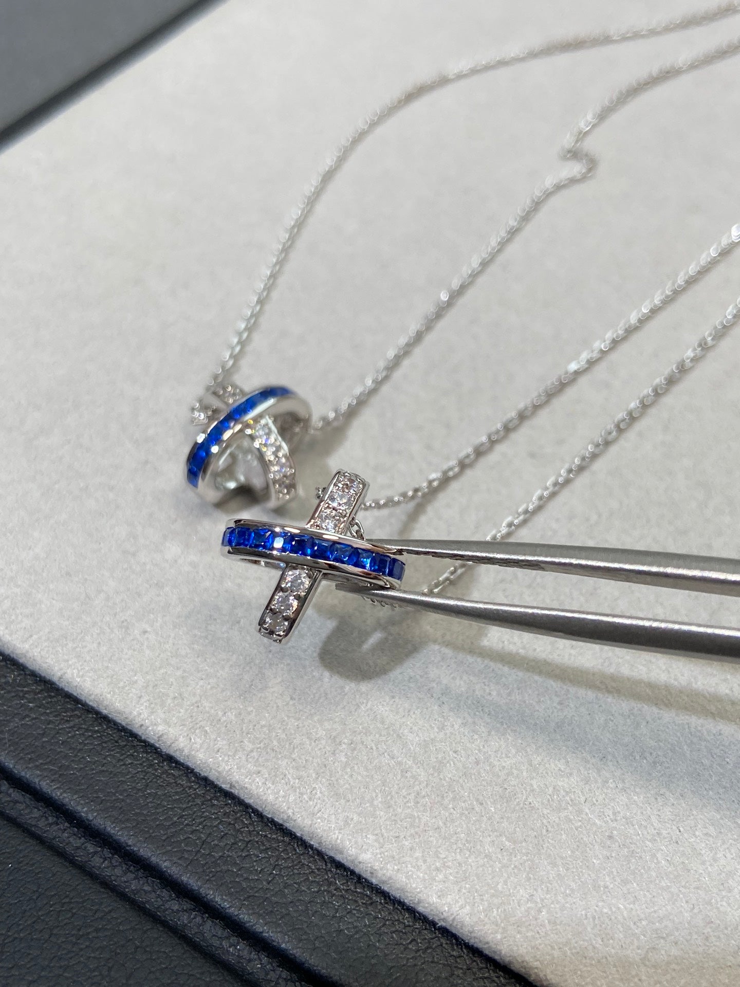 [Gaonasi]LIENS DIAMOND SILVER NECKLACE