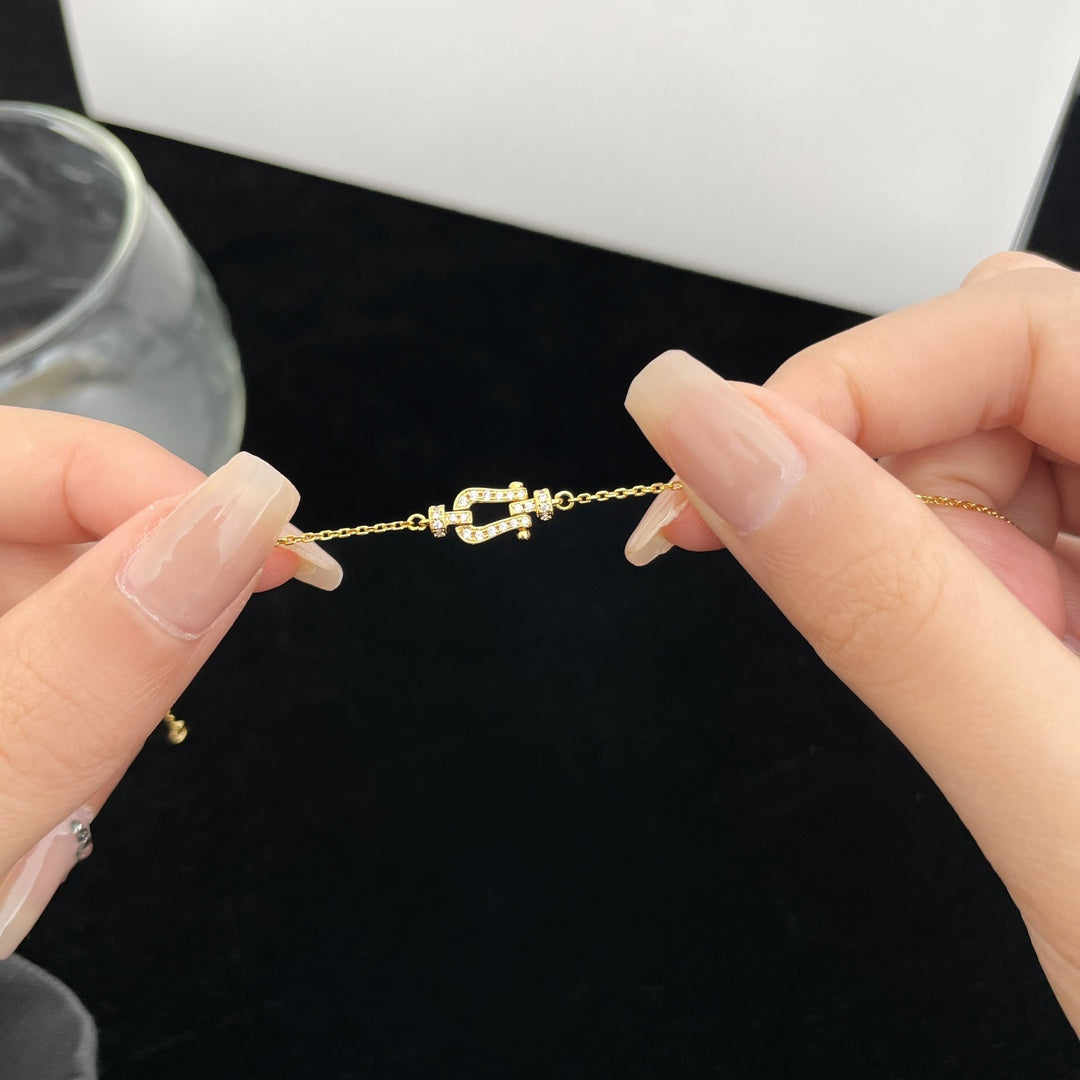[Gaonasi]FORCE 10 SMALL CHAIN BRACELET