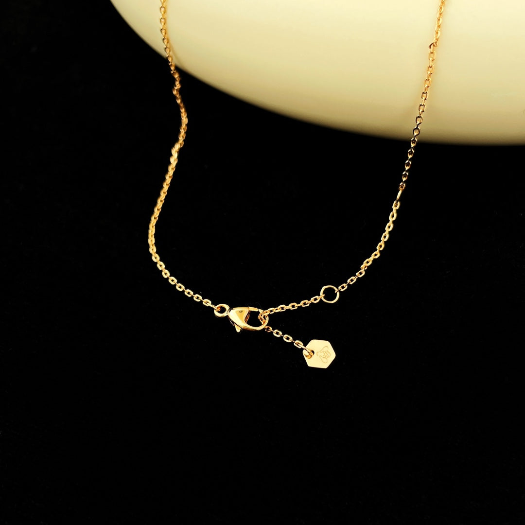 [Gaonasi]BEE MINI PEDANT DIAMOND NECKLACE