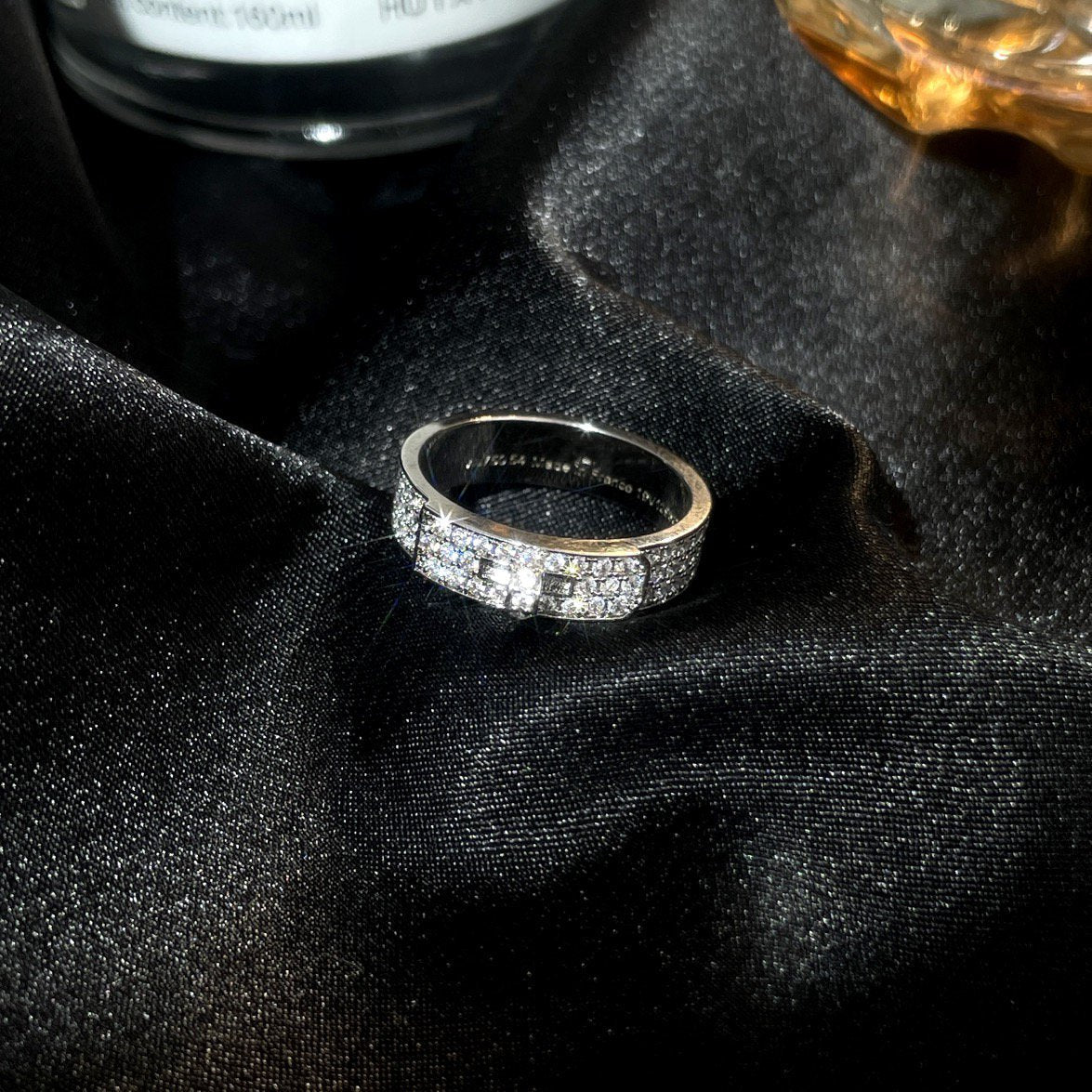 [Gaonasi]KELLY SILVER DIAMOND RING