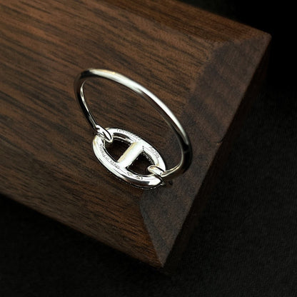 [Gaonasi]RONDE SMALL SILVER DIAMOND RING