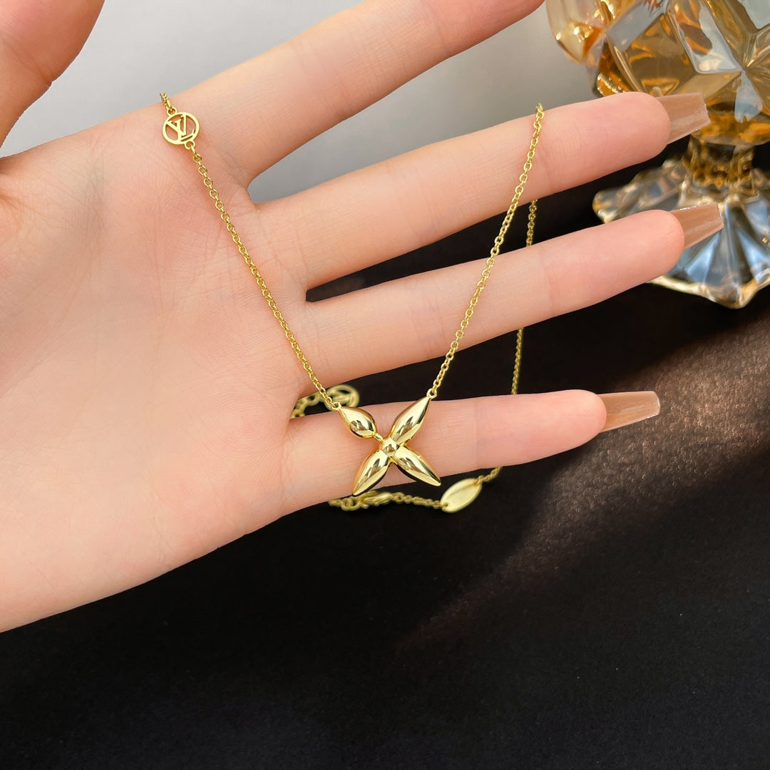 [Gaonasi]LOUISETTE GOLD NECKLACE