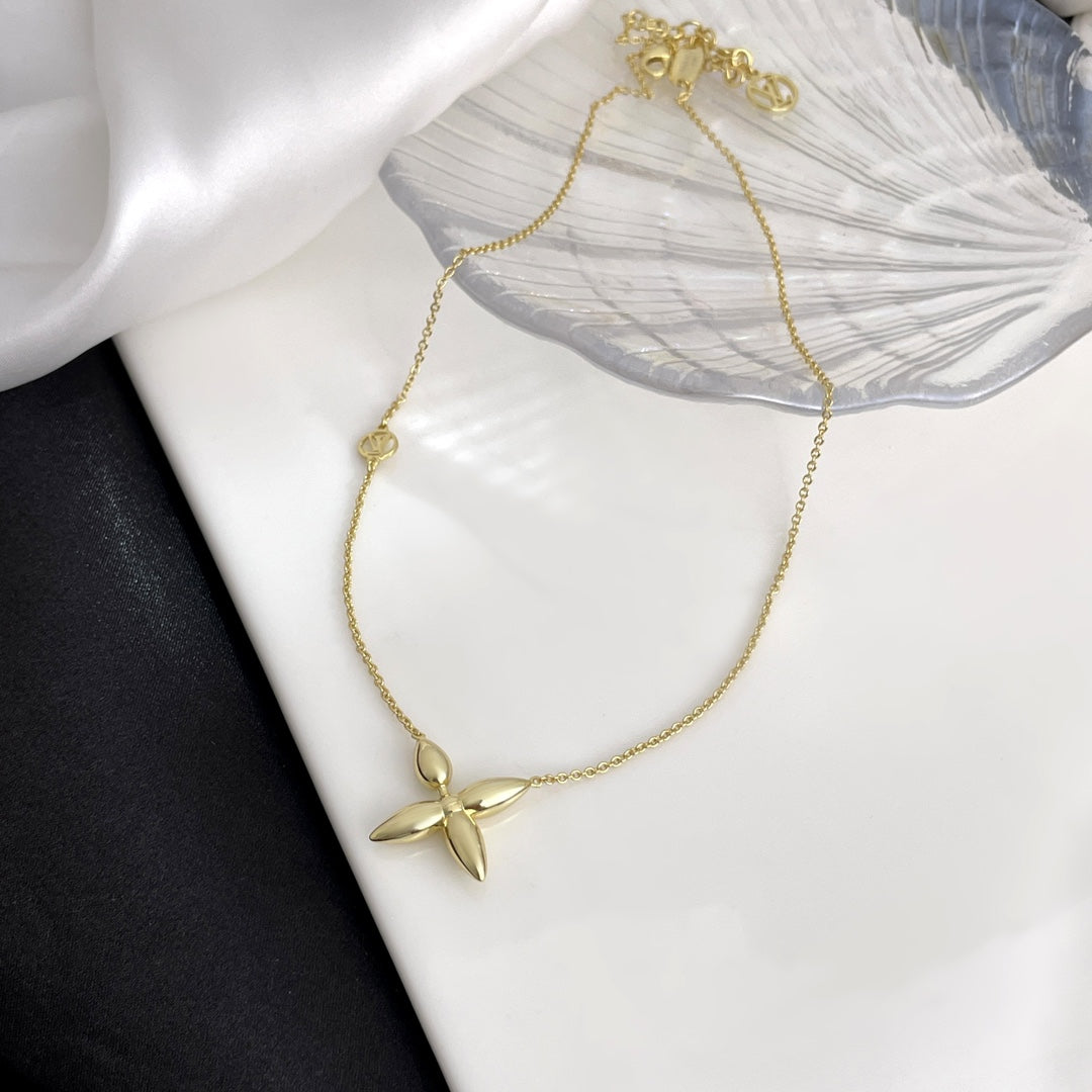 [Gaonasi]LOUISETTE GOLD NECKLACE