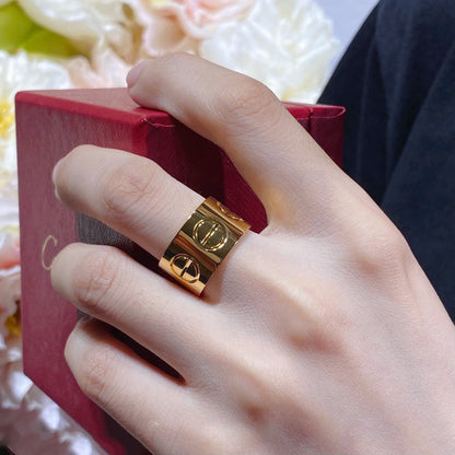 [Gaonasi Jewelry]LOVE 11MM LARGE RING