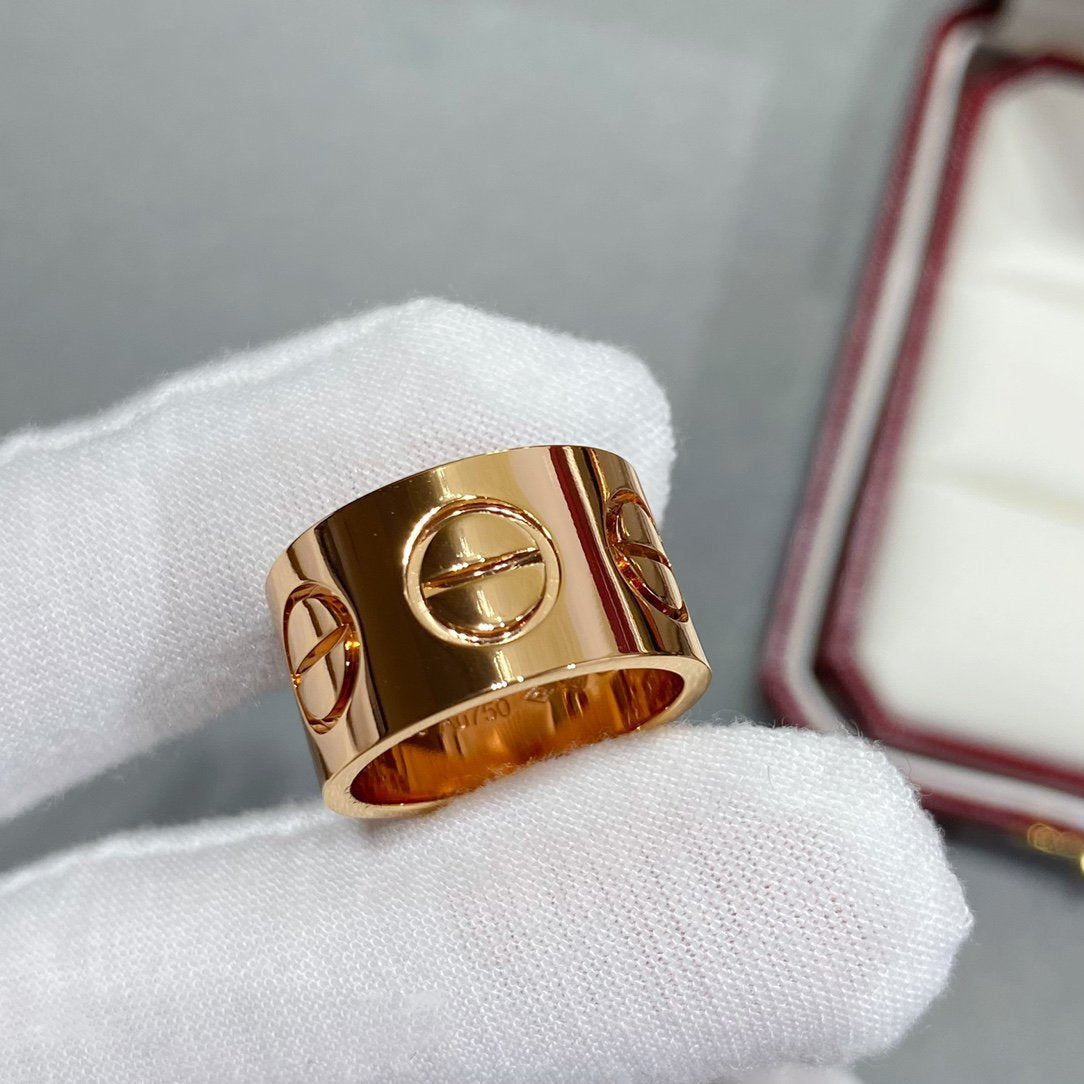 [Gaonasi Jewelry]LOVE 11MM LARGE RING