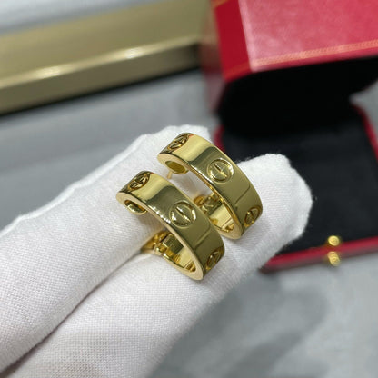 [Gaonasi Jewelry]LOVE 5.5MM EARRINGS