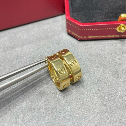 [Gaonasi Jewelry]LOVE 5.5MM EARRINGS