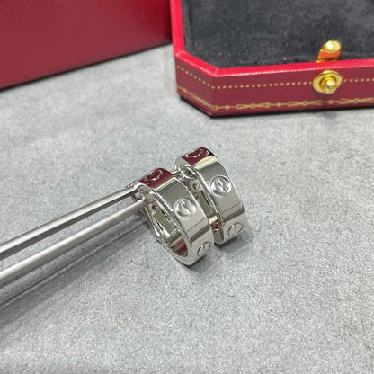[Gaonasi Jewelry]LOVE 5.5MM EARRINGS