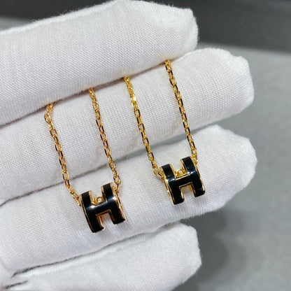 [Gaonasi]MINI POP H NECKLACE